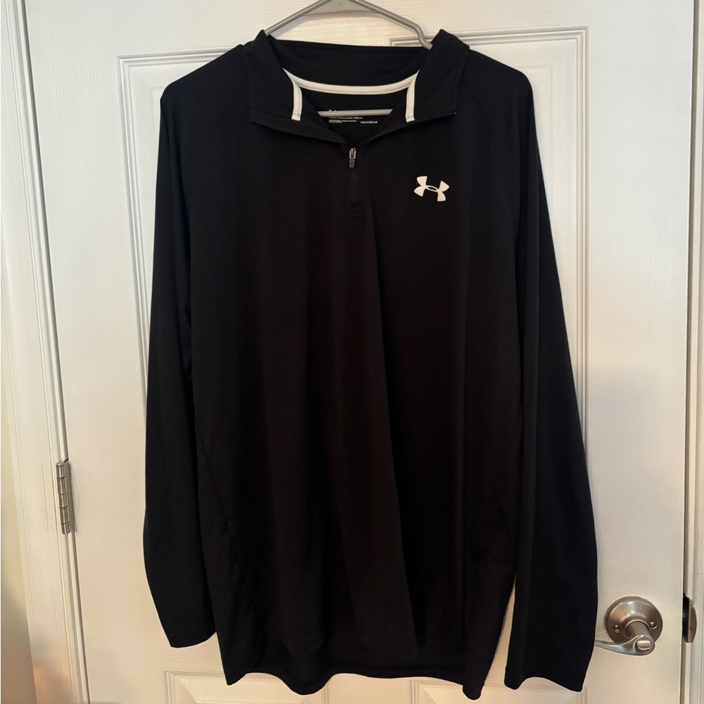 Under armour Black and White HeatGear Pullover